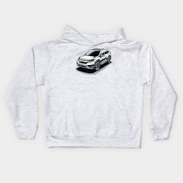 Honda CR-V Kids Hoodie by Vehicles-Art